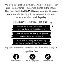 Load image into Gallery viewer, the mini {birthday} pack