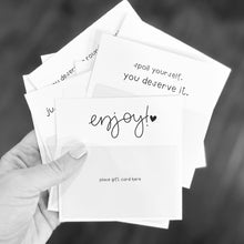 Load image into Gallery viewer, the mini {gift card} pack