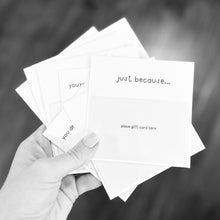 Load image into Gallery viewer, the mini {gift card} pack