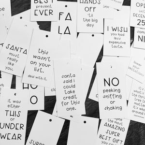 SMACK {christmas} gift tags *LIMITED EDITION*