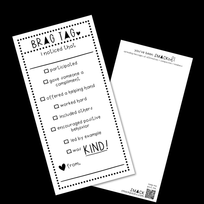 SMACK {brag tags}