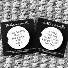 Load image into Gallery viewer, SMACK {car coaster}
